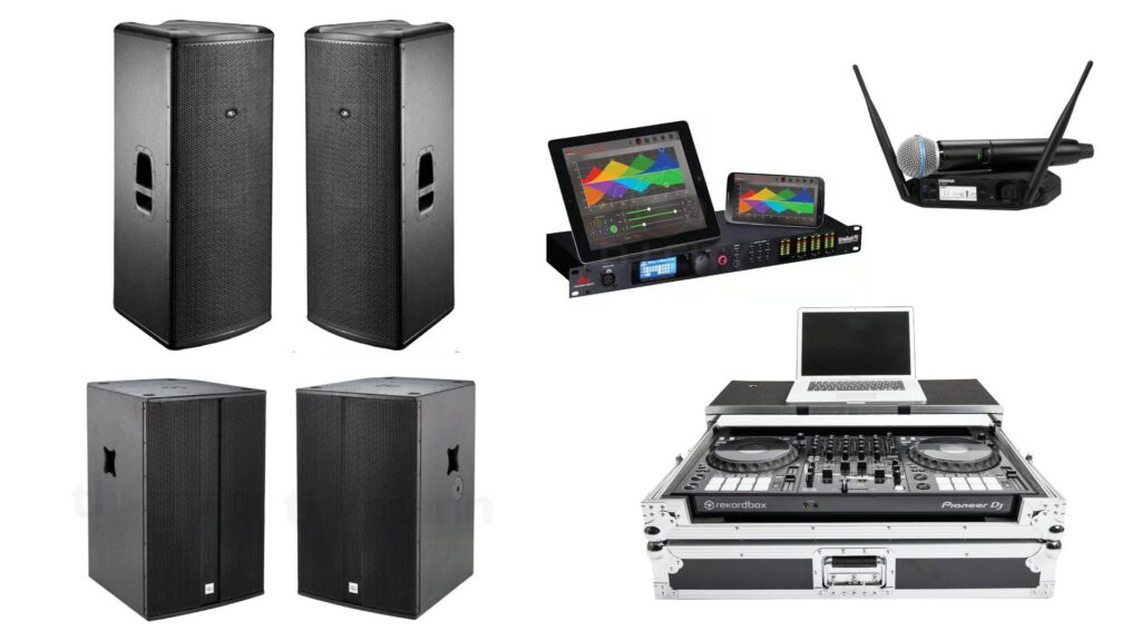 Equipo de sonido profesional