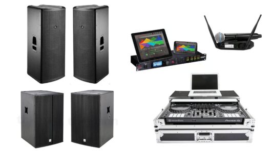 Equipo de sonido profesional