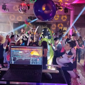 Montaje de iluminación para evento
